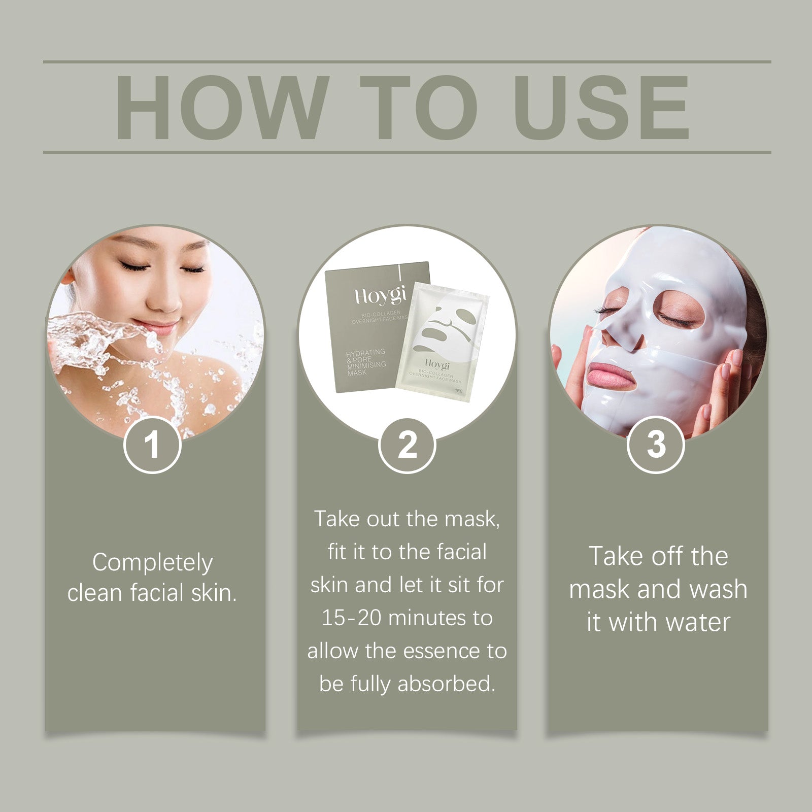 Hoygi Collagen Moisturizing Mask