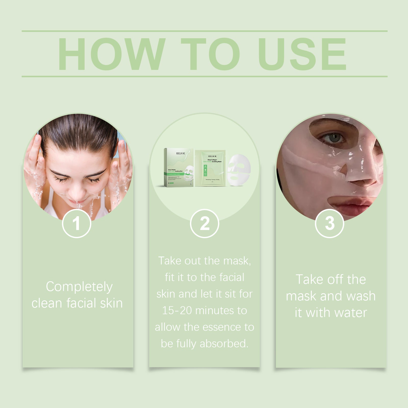 EELHOE Collagen Tea Tree Skin Care Mask (Box Set)