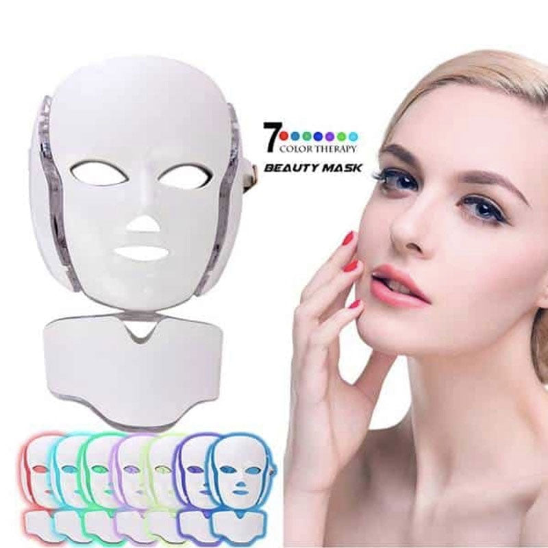 LED Facial Neck Mask