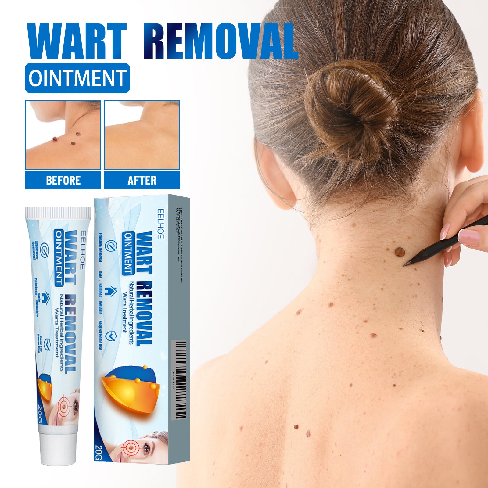 Keyu Cream Clean Skin Repair Care Body Face Remove