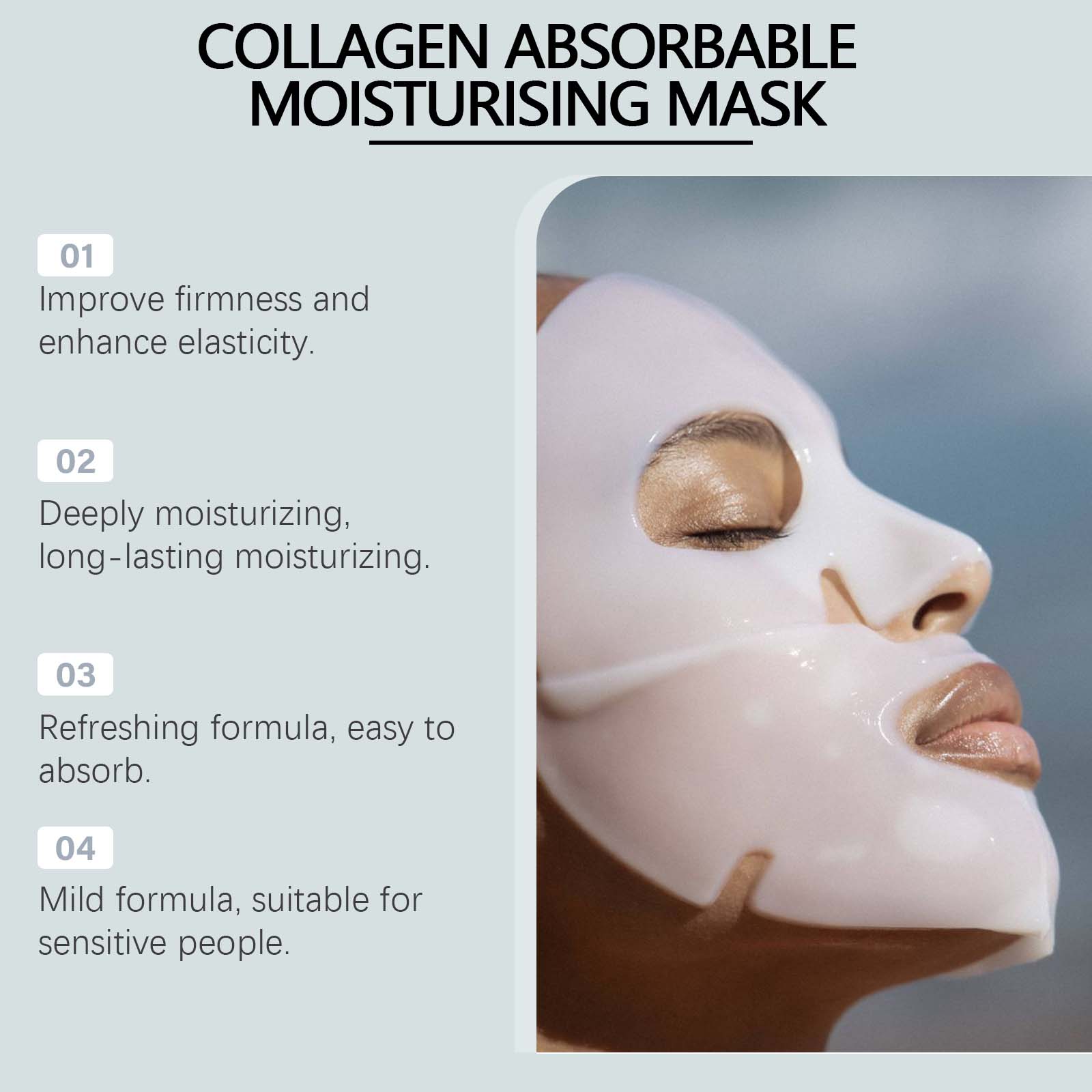 Anti-Wrinkle Collagen Mask Series Facial Moisturizing Skin