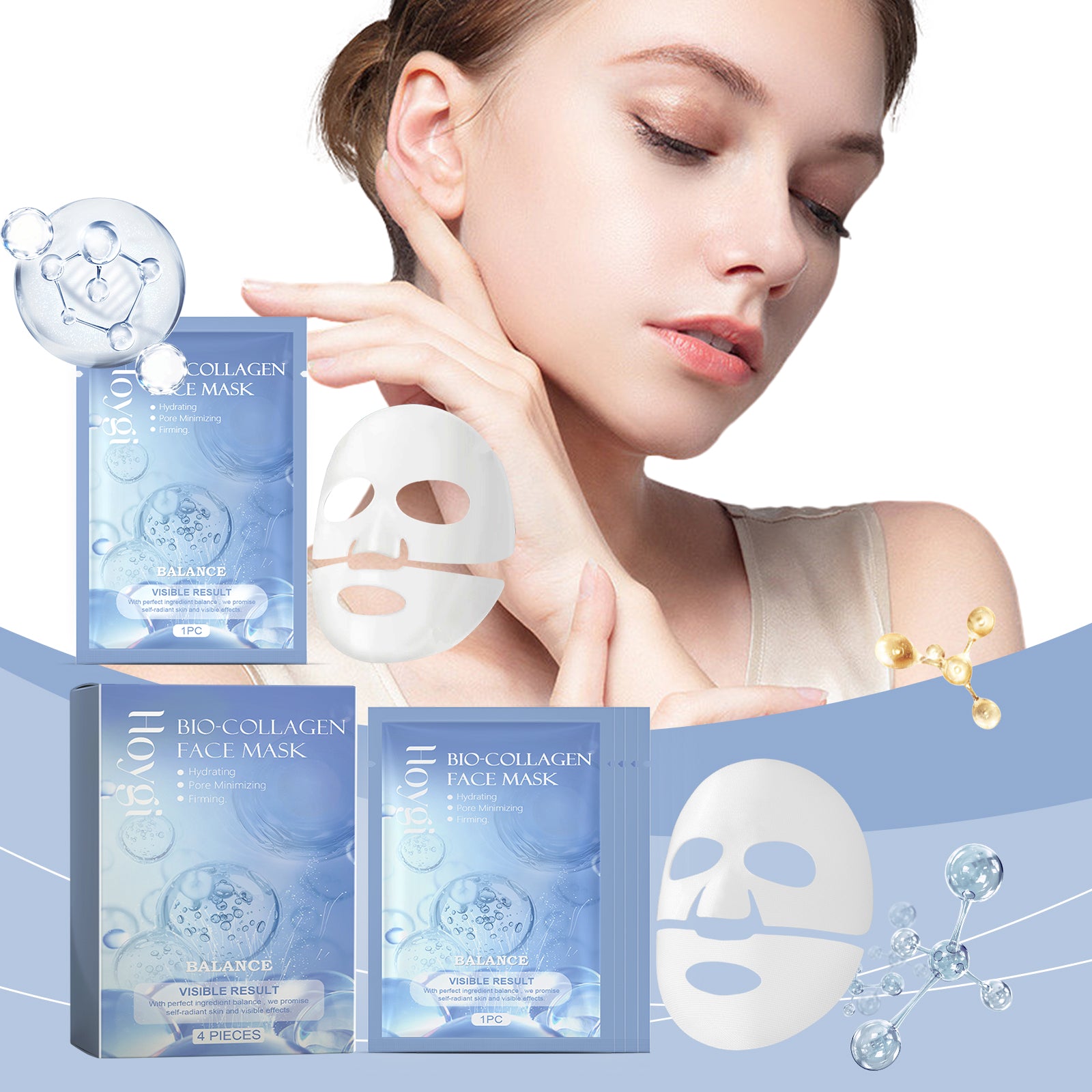 Collagen Moisturizing Mask Series, Gentle Moisturizing And Moisturizing