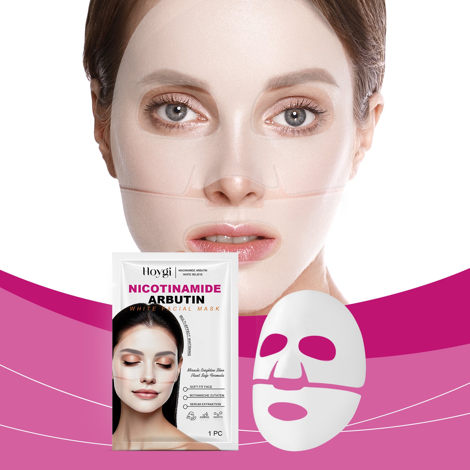 Hoygi Nicotinamide Arbutin Moisturizing Mask