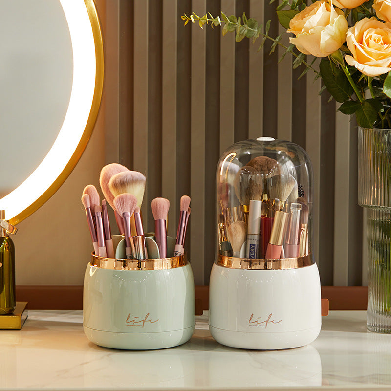 Luxury Wind Makeup Brush Storage Bucket
