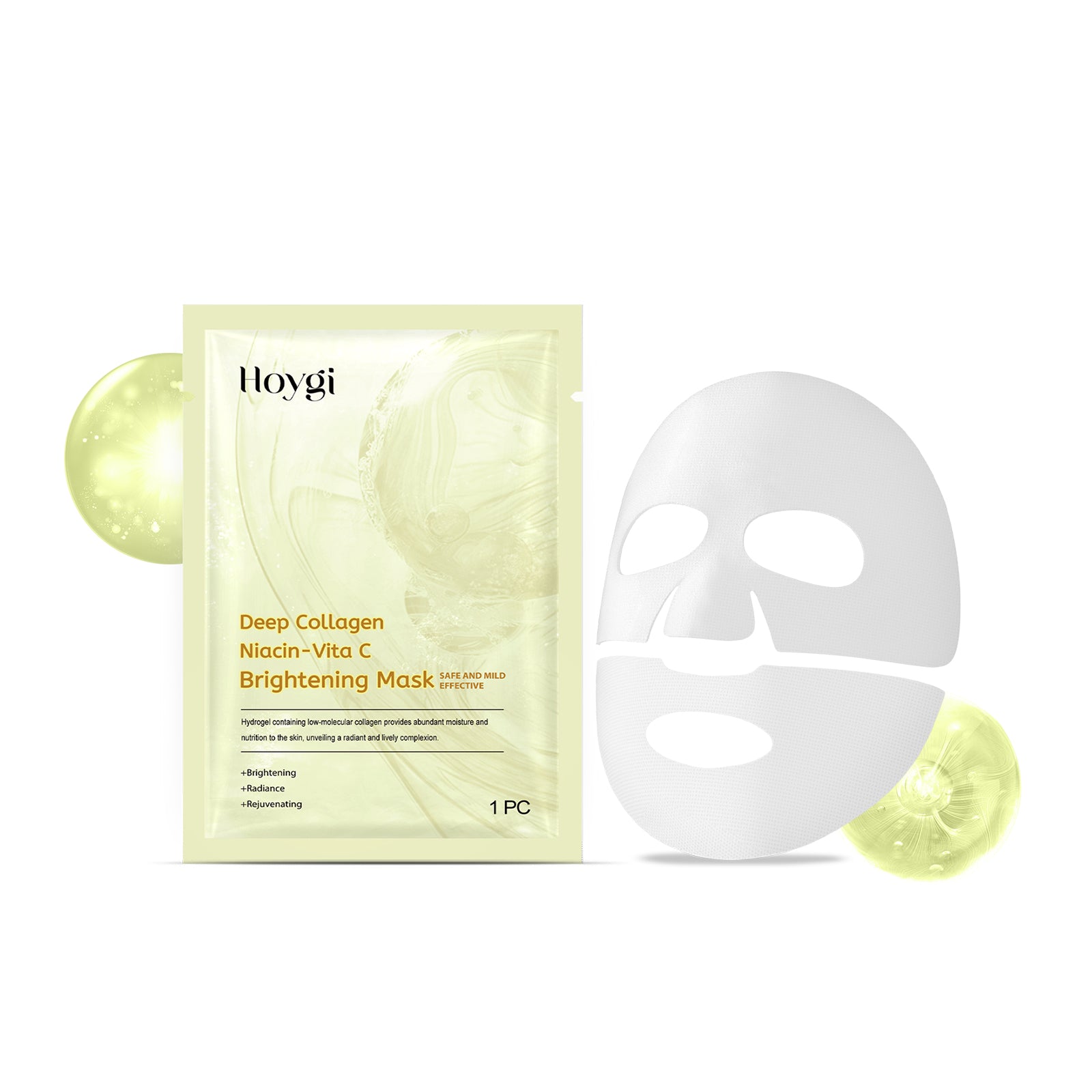 Hoygi Nicotinic Acid Vitamin C Whitening Mask (Bag) Facial Moisturizing,