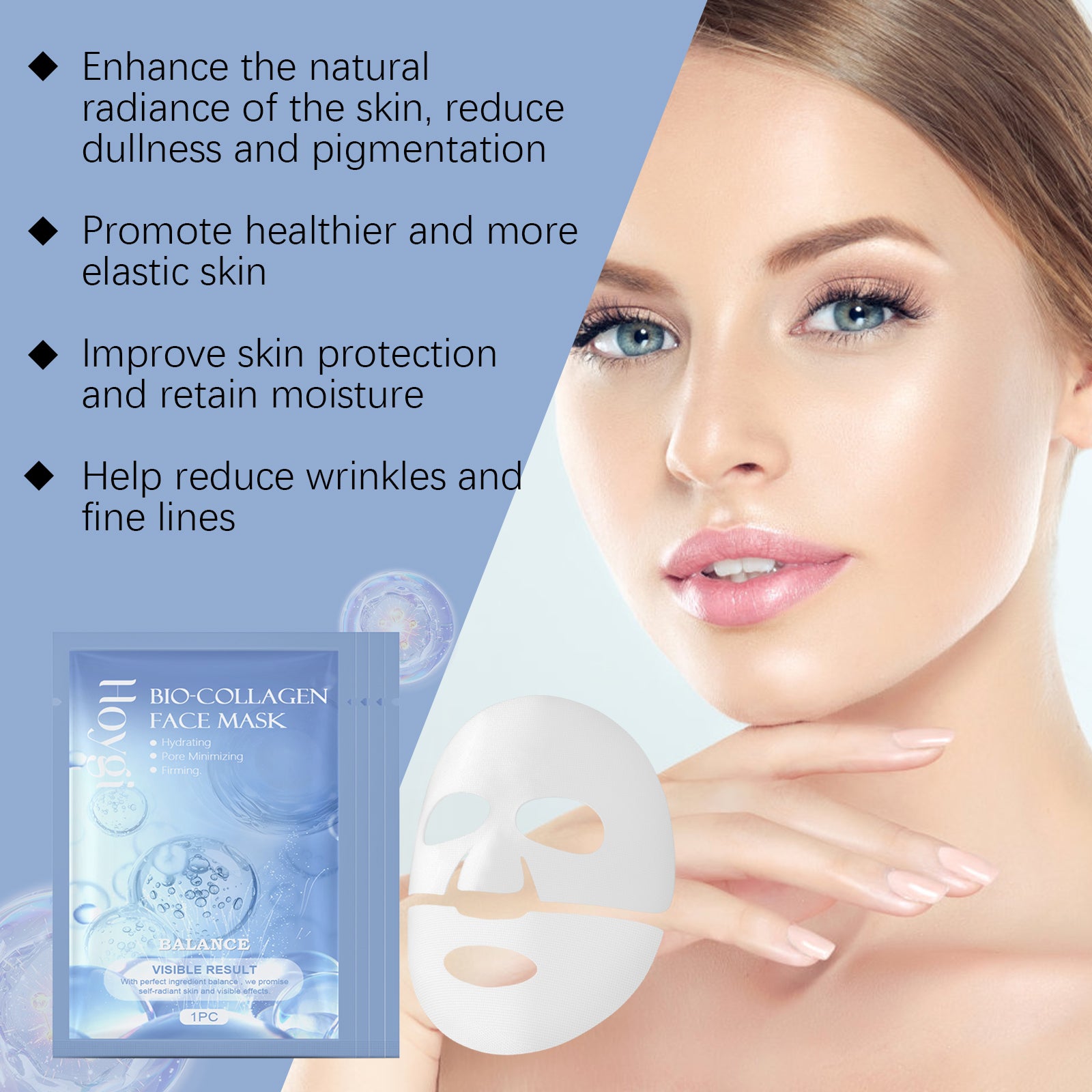 Collagen Moisturizing Mask Series, Gentle Moisturizing And Moisturizing