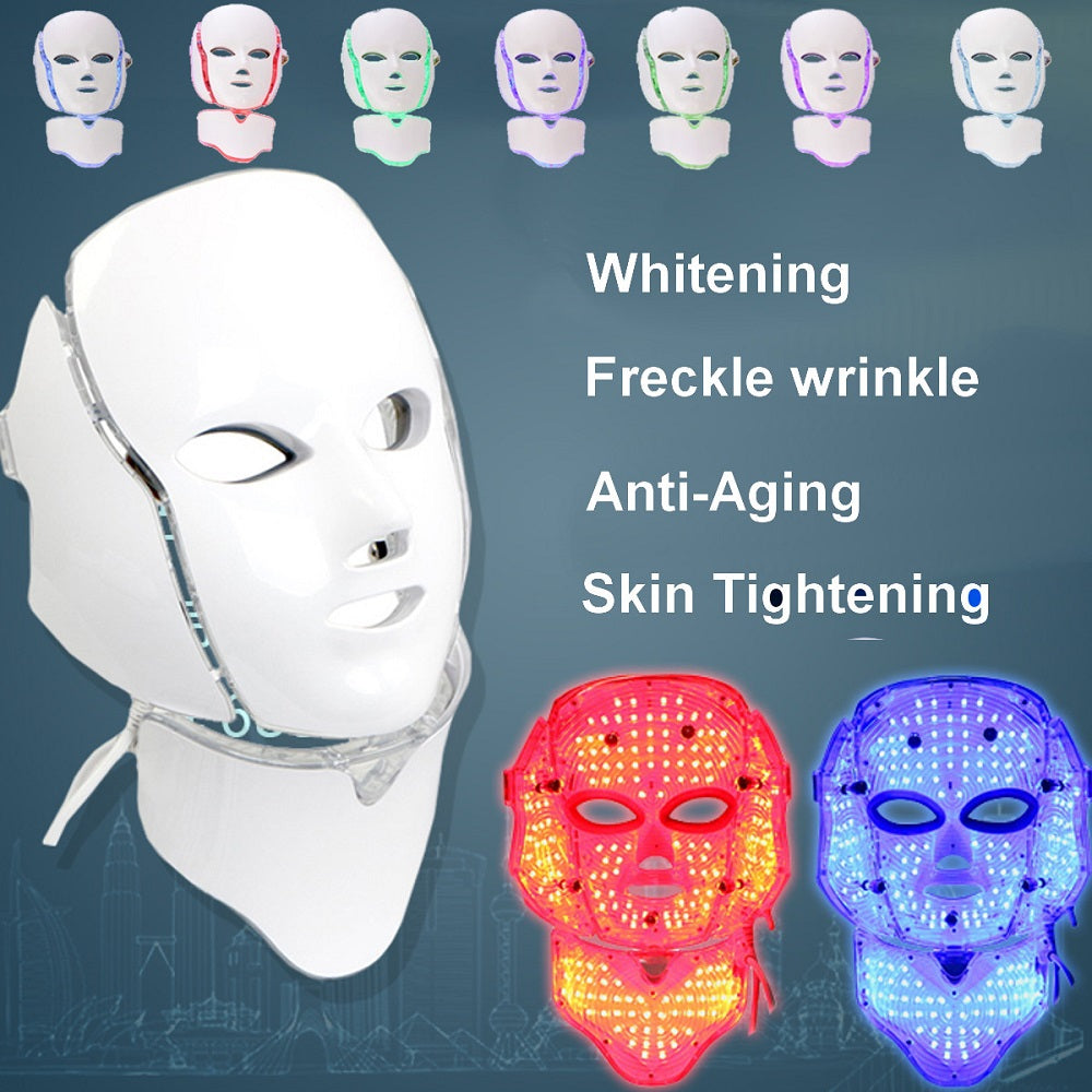 LED Facial Neck Mask
