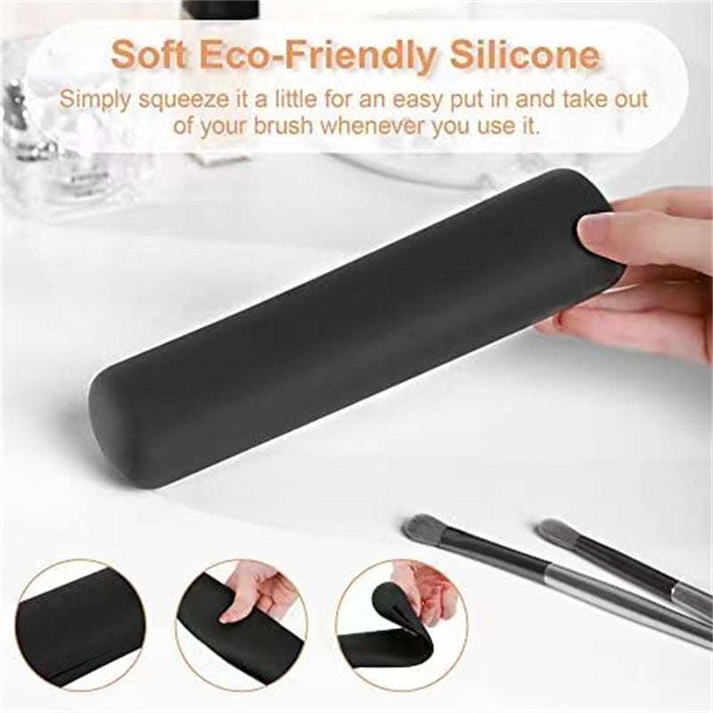 Silicone Makeup Brush Storage    