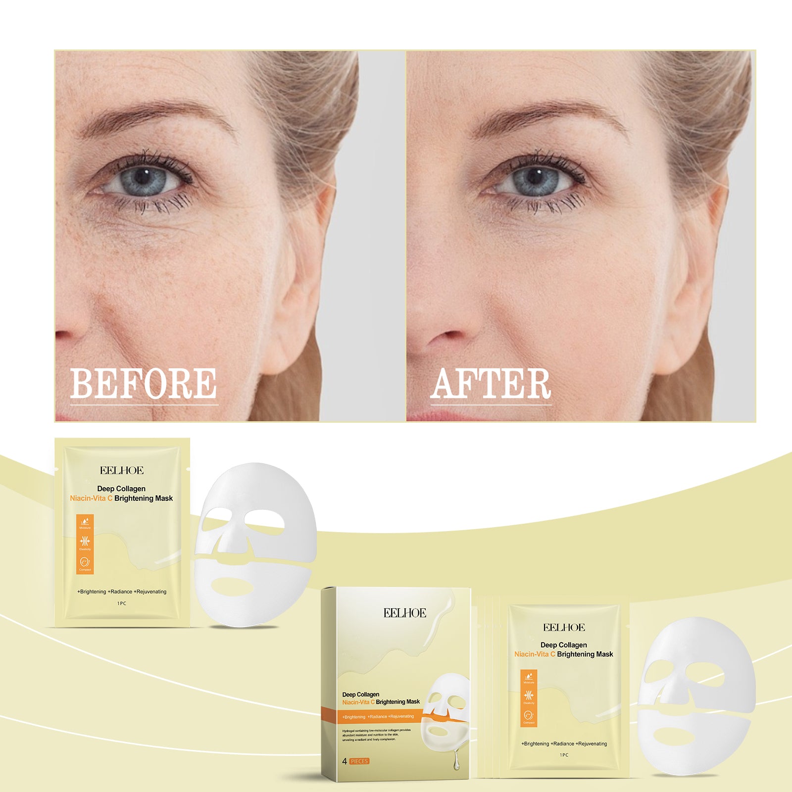 EELHOE  Niacin Vitamin C Whitening Mask